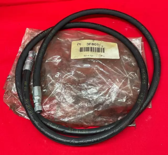 Eaton Aeroquip Hose Assembly R2-4-72F 6' Hose Length