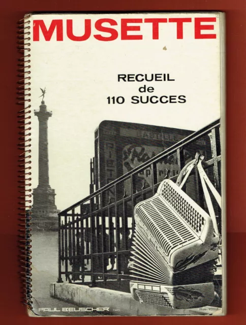 Musette, Recueil de 110 Succès, Classés Titre & Genre, Partitions, Paul Beuscher