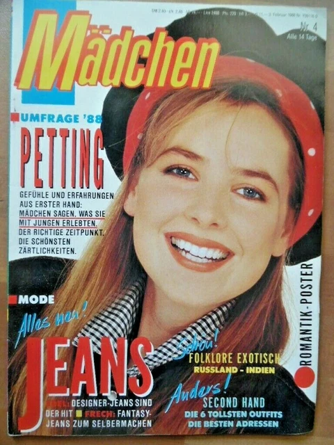 MÄDCHEN 4 - 3.2. 1988 (2) Depeche Mode George Michael Climie/Fisher Jeans Bravo