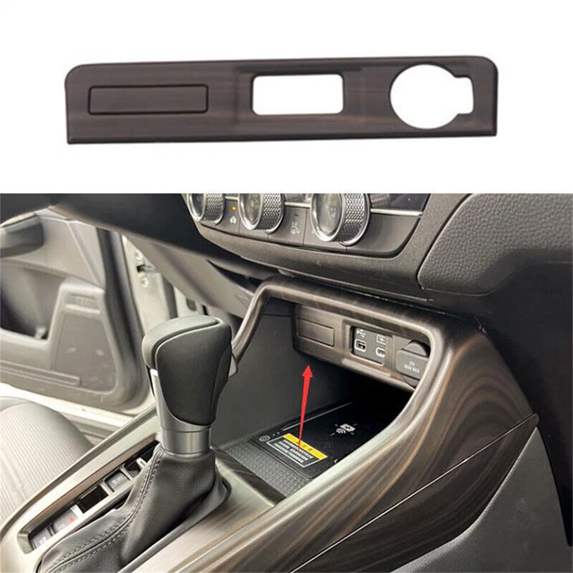 FOR HONDA CRV CRV 20232024 Wood Grain Middle Console Cigarette