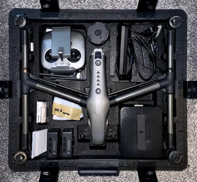 DJI Inspire 2 with Zenmuse X5S + LUMIX G X VARIO PZ 14-42mm ✅ PRISTINE CONDITION