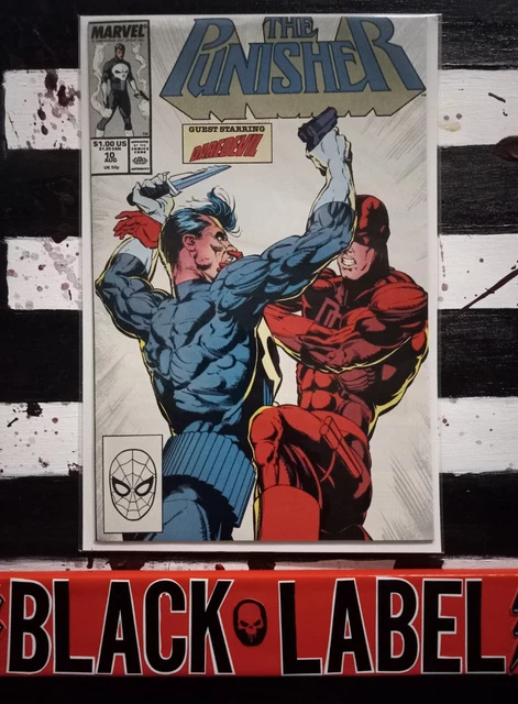 THE PUNISHER Vol.ll/No.10 - GUEST STARRING DAREDEVIL - MARVEL COMICS - 1988