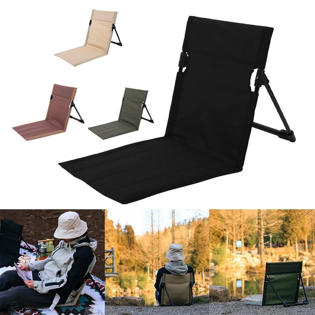 Chaise De Plage Pliante Avec Dossier - Vert, Alliage Alu, Tissu Oxford - Portable, Pour Jardin, Parc, Plage