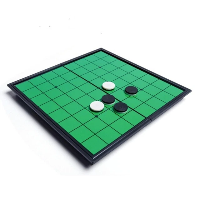 FOLDABLE GO GAME Set, 9.84Inch Reversi Othello Travel Board 28.64 PicClick AU