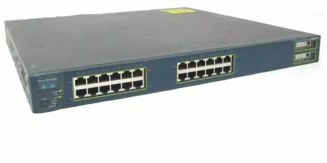 Cisco Ws-C3550-24-Emi Catalyst 3550 24 Port 10/100 2 Port Gbic Switch