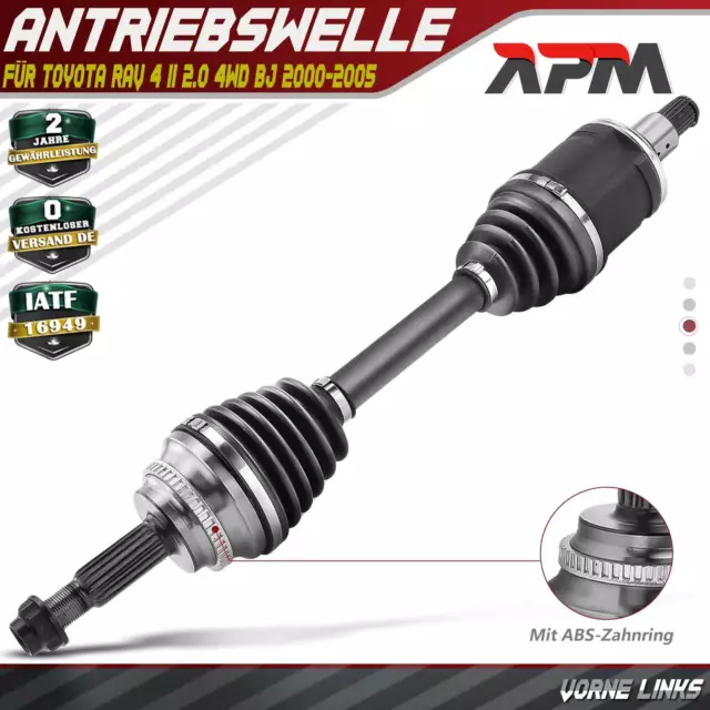 Arbre de Transmission avant Gauche / pour Toyota Rav 4 II 2.0 4WD Année