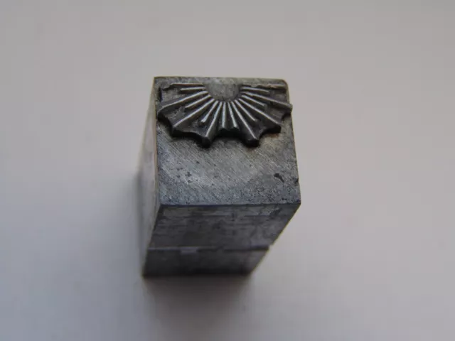 Printing Letterpress Printers Block Lead Sun