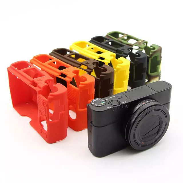 Camera Soft Silicone Protector Skin Case for Sony RX100 M3 M4 M5 Mark III/IV/V