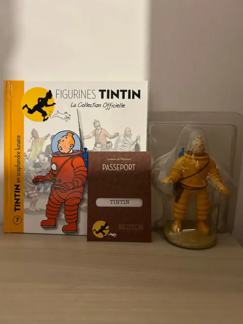 Figurine de collection Tintin en cosmonaute 15cm (42186)
