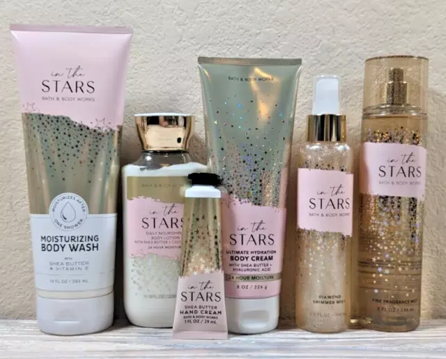 IN THE STARS Bath & Body Works Body Care Gift Set - 6 Piece Set