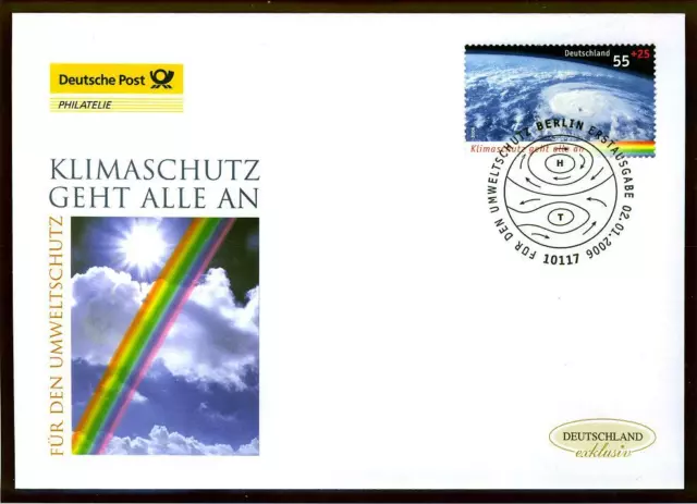 FDC 2508 (2006) Klimaschutz geht alle an