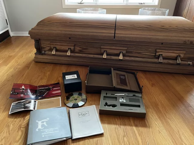 💀 Vtg Funeral Home Embalming Mortician Tools Cemetery Coffin Lot Horror Books