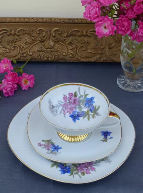 Tasse à thé ou café - Trio en Porcelaine de Bavière