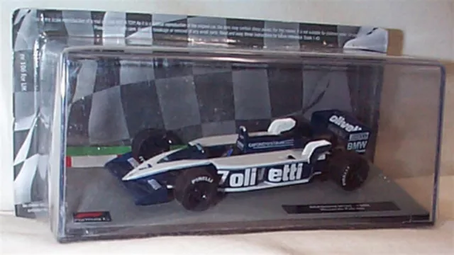 Ixo Altaya 1/43 Scale 21023G - F1 Brabham BT55 1986 - #7 Riccardo Patrese