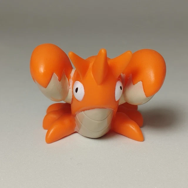 Figurine Pokémon Bandai - Ecrapince (Corphish) Shiny - Marionnette Doigt Daisuki Club - Occasion