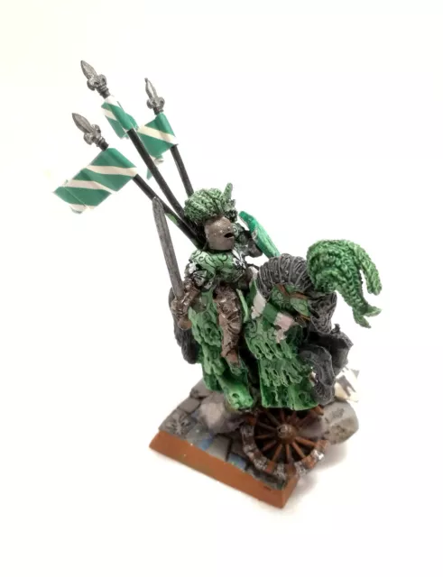 Warhammer Sigmar Bretonnia The Green Knight Metal Base Pro Painted