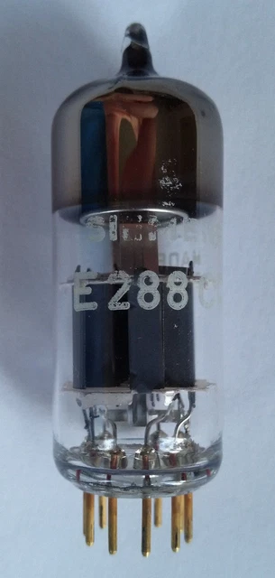E288CC SQ NOS NIB GOLD PIN Philips Made in Holland Valve Röhren Tubes