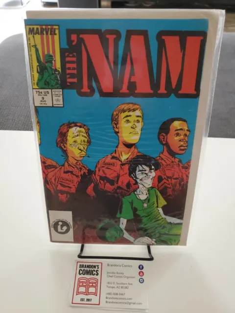 The 'Nam  #9  August 1987   "Nam: ''Pride Goeth"