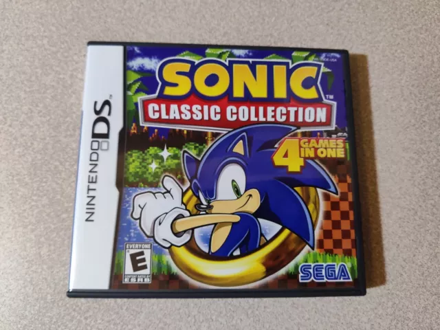 Sonic Classic Collection (Nintendo DS, 2010) CIB