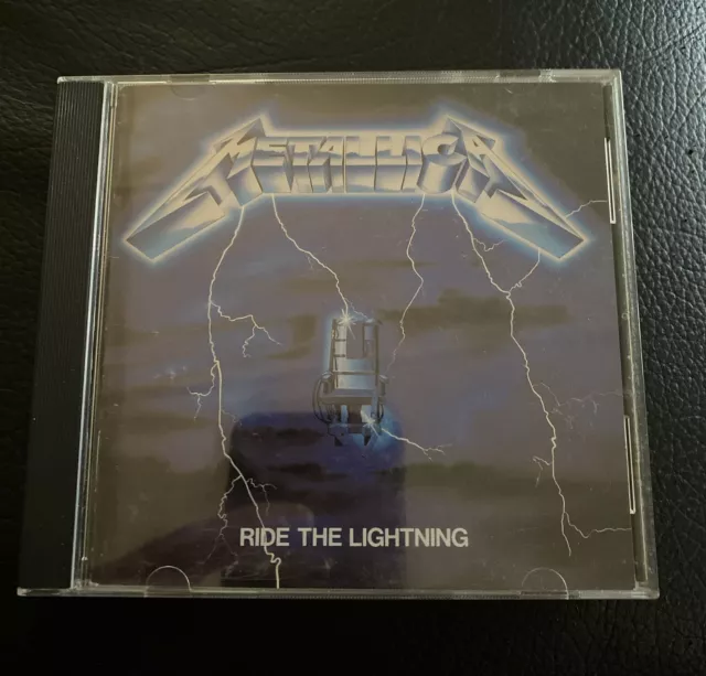 Metallica, Ride The Lightening, 24 Karat Gold Disc, GZS-1136, 1984 First Press