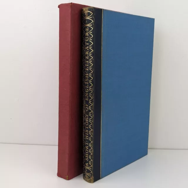 Eine kurze Geschichte der englischen Literatur, Folio Society, 1962 Hardcover-Buch