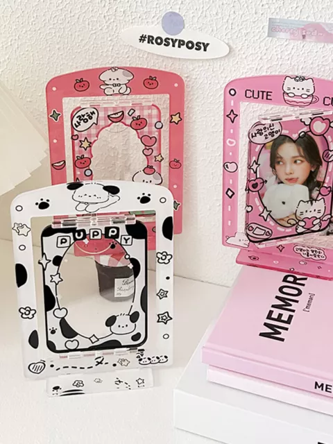 Photo Card Sleeve Card Display Rack Frame Photo Rack Décoration De Bureau R