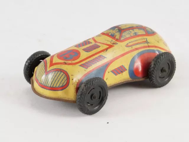 FJ Frankreich Spielzeug Auto Rennwagen #13 Racing Car IN Datenblatt 27 CM