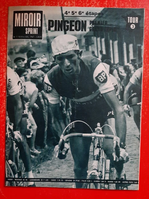 Revue Miroir Du Cyclisme – Tour De France 1968, édition Originale, Nombreuses Photos, état Correct