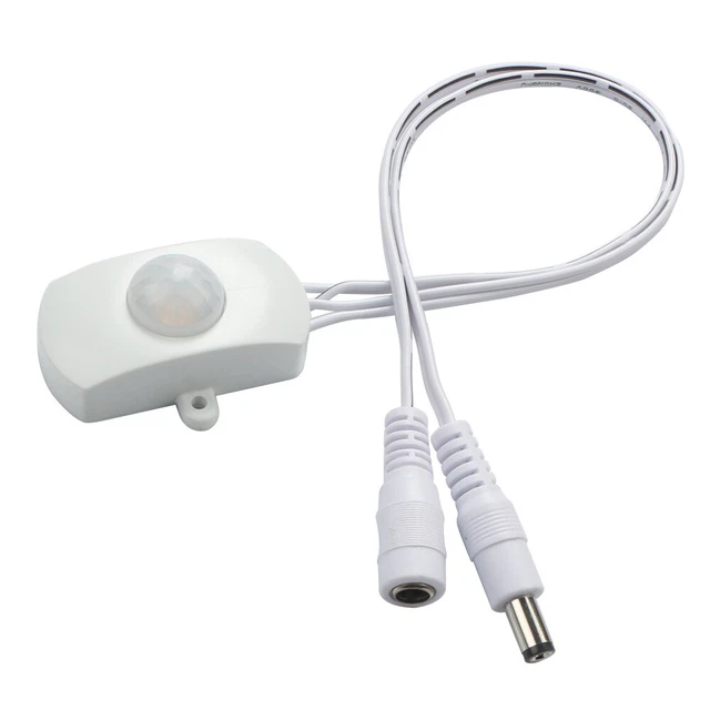 PIR Motion Activated Sensor Switch Mini DC6-24V 5A for LED Light Strip #eq