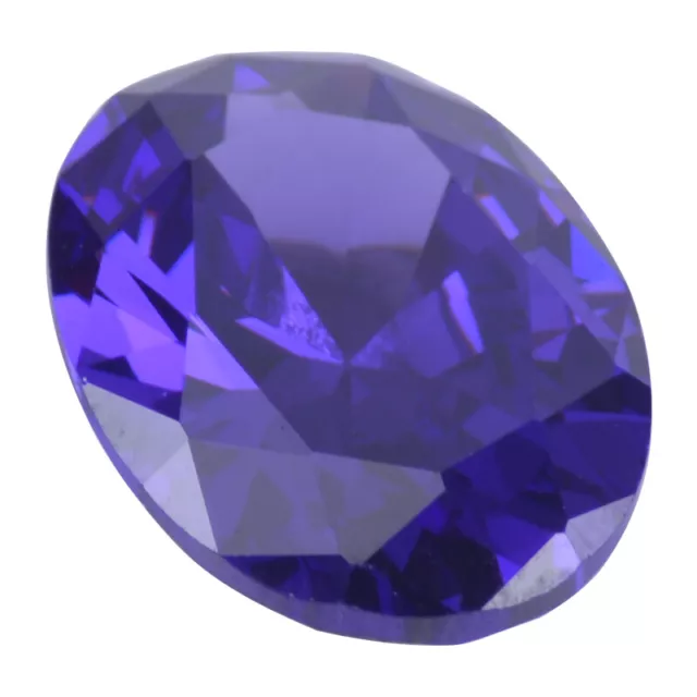 Purple Sapphire 23.58ct 13x18mm Oval Faceted Cut Shape AAAAA VVS Loose Gemstone 2