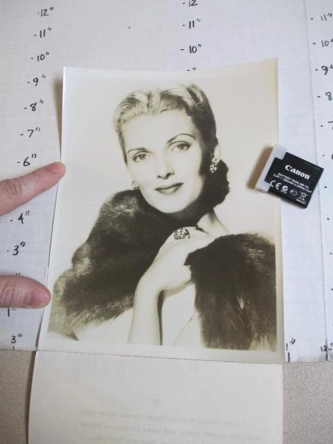 ABC TV show photo 1954 Anita COLBY fashion model Pepsi Playhouse "The Face"