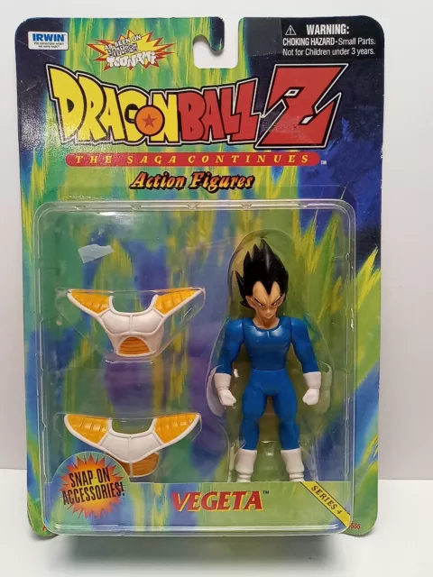 Nuevo Sellado 1999 Irwin Snap On Serie 4 Dragon Ball Z Vegeta La Saga Continúa