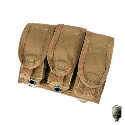 TMC Tactical 40mm Triple Grenade Pouch PT style 2017 Version MOLLE Pouch Hunting