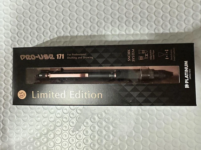 Limited Color Professional Use 171 Mechanical Pencil 0.5Mm Matte Black Copper