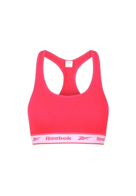 REEBOK - CROP TOP BRA REGGISENO SPORTIVO TECNICO F9647Arancio Fluo mis.M