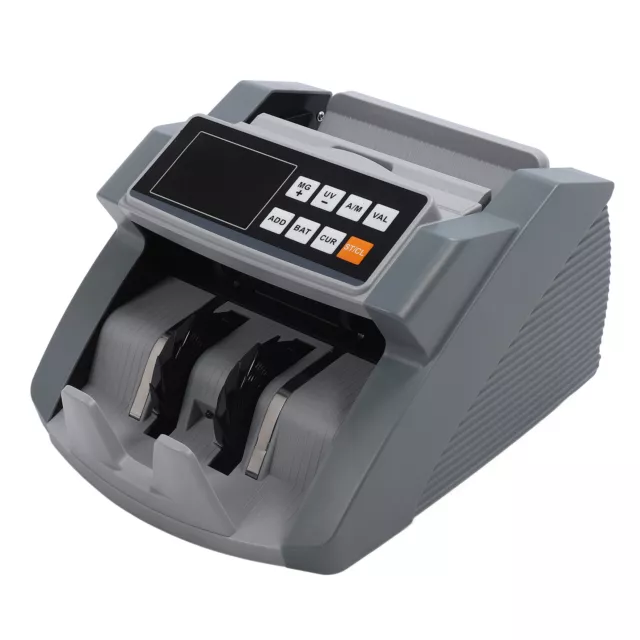 (UK Plug)Money Counter Machine Bill Counter With LCD Display MG UG And IR