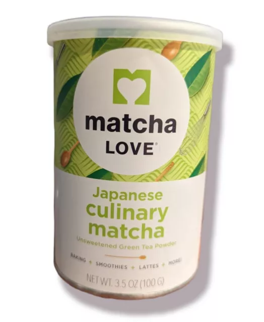 Matcha Love Culinary 3.5 Ounce Finely Milled (Pack of 1)