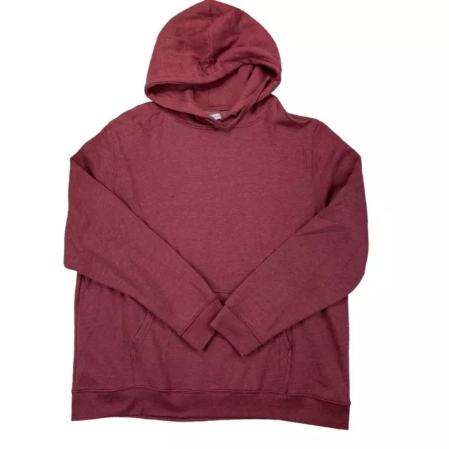 And Now This Mens Washed Cotton Fleece Hoodie Size S