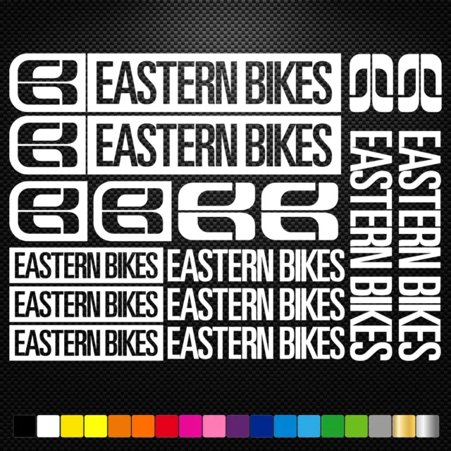 Convient à Eastern Bikes 16 Stickers Autocollants Adhésifs - Vtt Velo Mountain