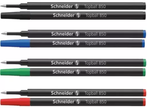 Schneider Topball 850 Tintenroller Minen Mine 0,5 mm - alle Farben