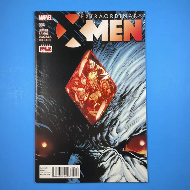 EXTRAORDINARY X-MEN #4 Marvel Comics 2016 Jeff Lemire & Humberto Ramos