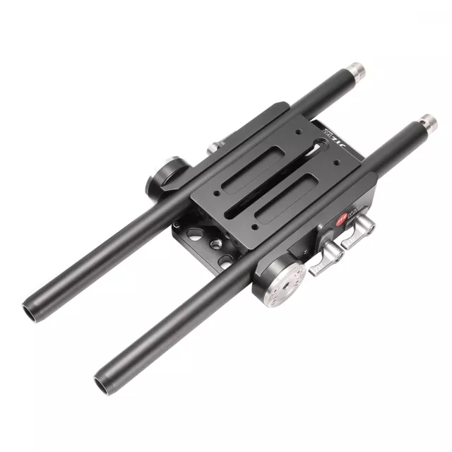 JTZ DP30 QR Quick Release Baseplate 15mm Rod Rig fr Follow Focus DSLR Camera