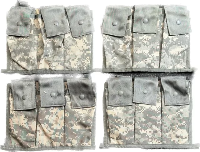 4 Pack! 6 Magazine Bandoleers! US Army Surplus! Ammunition Resupply Bandoleers!