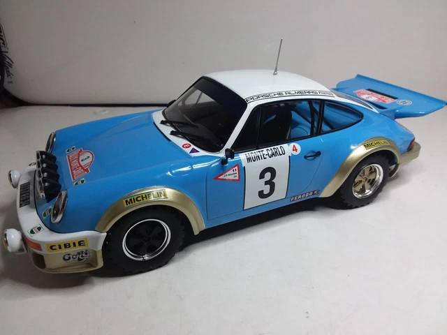 Miniature Ixo Altaya - Porsche 911 Rallye, échelle 1/8 - Occasion