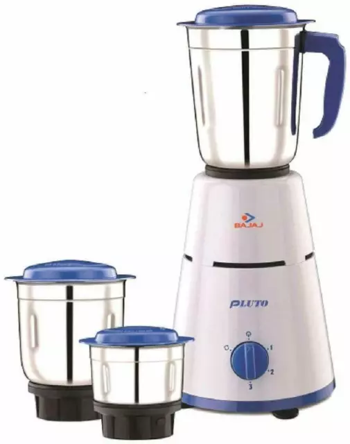 Neuf Bajaj 500W pluto Mixeur Broyeur Avec 3 Pots, 220V