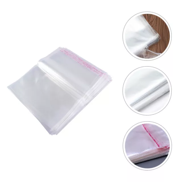 100 Pcs Opp Self-adhesive Bag Present Bags for Gifts Packaging