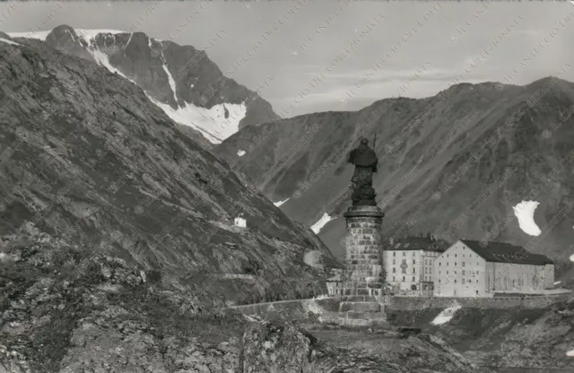 1956 GRAND ST. BERNARD Hospice et Hotel le Velan Montagna  Aosta Cartolina