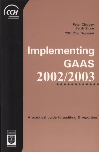 Implementierung von GAAS 2002/2003 (Taschenbuch) Peter Chidgey und Sarah-VG