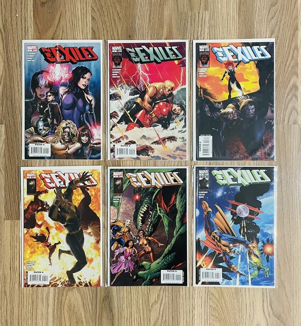 New Exiles (Complete Eighteen Issue 2008-2009  Series & Annual)