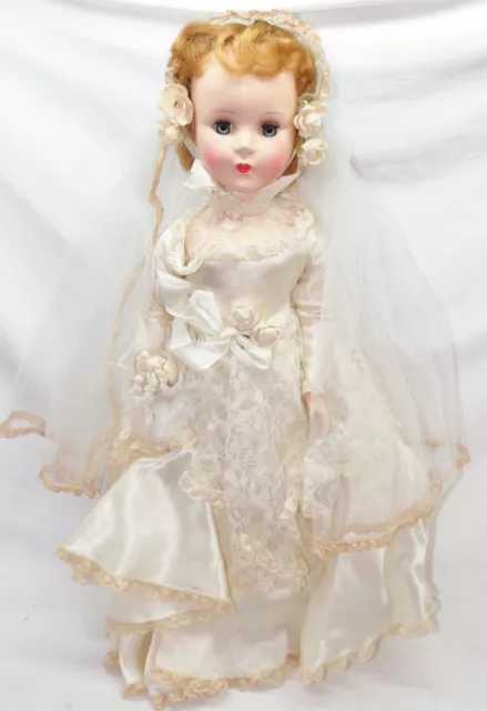 Vintage American Character 21" Bride Doll